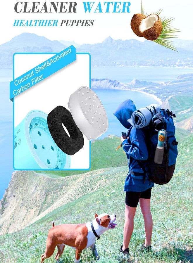 Onprix Leakproof Dog Water Bottle Puppy Water Dispenser Drinking Feeder Pet Care Cup for Outdoor Walking, Hiking, Travel (350ml) - Image 5